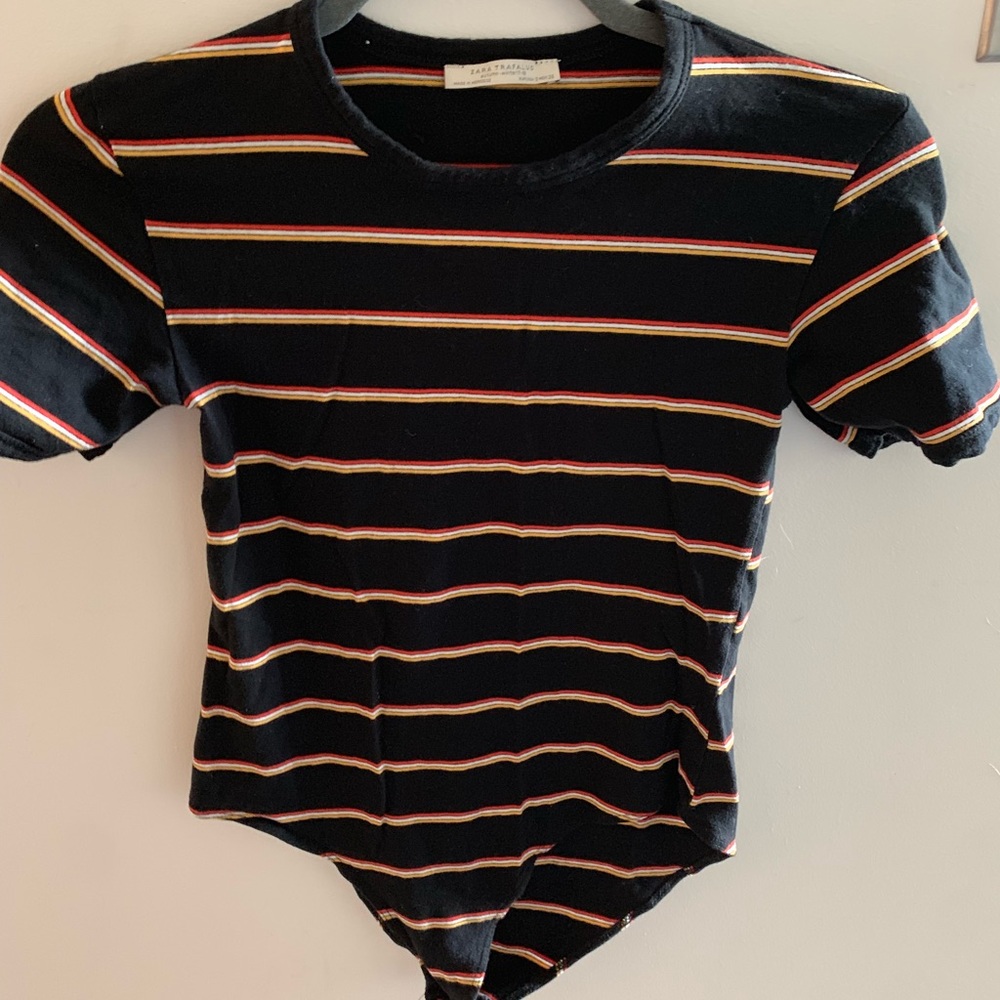 Zara T shirt bodysuit